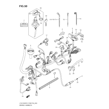 WIRING HARNESS (LT-A750XPZ L1 E33)