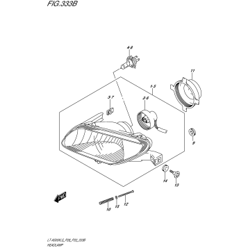 HEADLAMP (LT-A500XL5 P33)