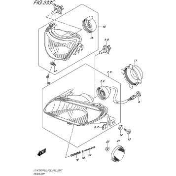 HEADLAMP (LT-A750XPZL5 P28)