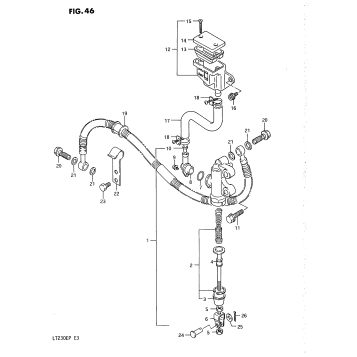 REAR MASTER CYLINDER