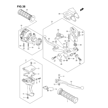 HANDLE LEVER (MODEL K3)