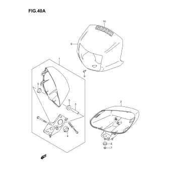 HEADLAMP HOUSING (MODEL K7)