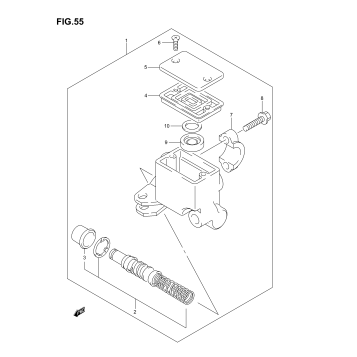 FRONT MASTER CYLINDER