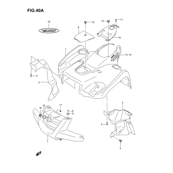 FRONT FENDER (MODEL K5)