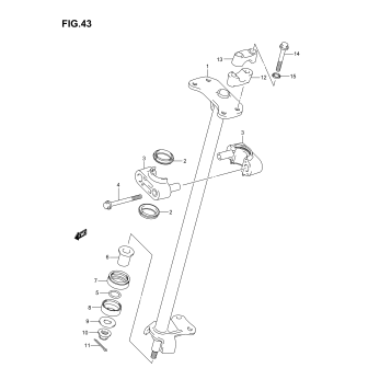 STEERING SHAFT (MODEL K3/K4)