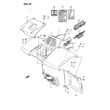 FRONT FENDER (J/K/L)