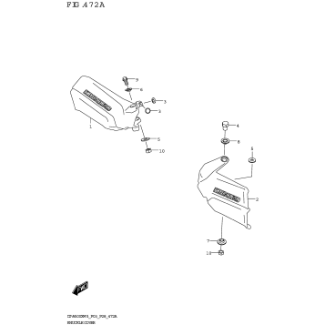 KNUCKLE COVER (LT-A500XP,LT-A500XPZ)