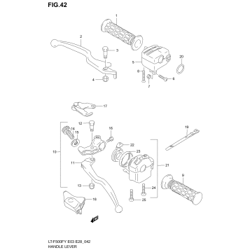 HANDLE LEVER (MODEL W/X/Y/K1)