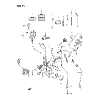WIRING HARNESS (MODEL K4/K5)