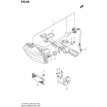 REAR COMBINATION LAMP (LT-F400FL4 P28)