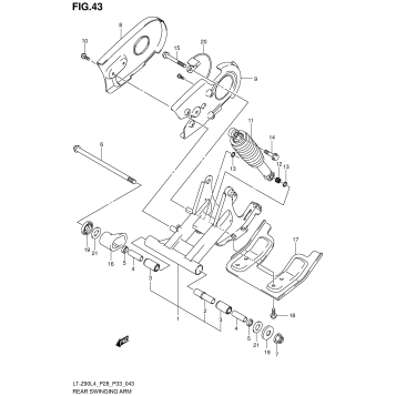 REAR SWINGINGARM