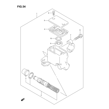 FRONT MASTER CYLINDER