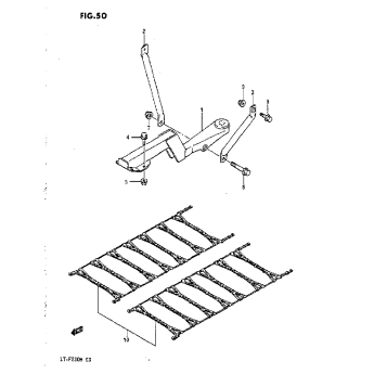 TRAILER BAR-TIRE TRACTION BELT (OPT)
