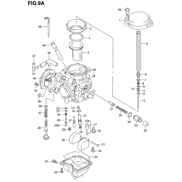 CARBURETOR (MODEL Y/K1)
