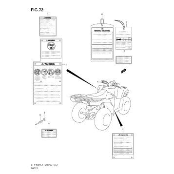 LABEL (LT-F400FL1 E33)