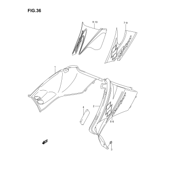 SIDE COVER (MODEL K3/K4)