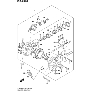 FINAL BEVEL GEAR (FRONT)