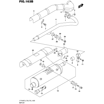 MUFFLER (LT-F400FL5 P33)