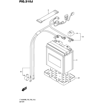 BATTERY (LT-A500XPZM0 P33)
