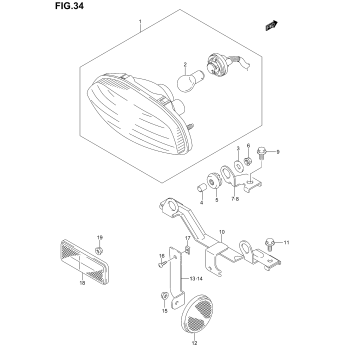 REAR COMBINATION LAMP