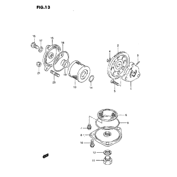 OIL PUMP - FUEL PUMP