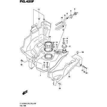 FUEL TANK (LT-A750XPL9 P33)