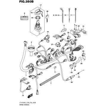 WIRING HARNESS (LT-A750XL7 P33)