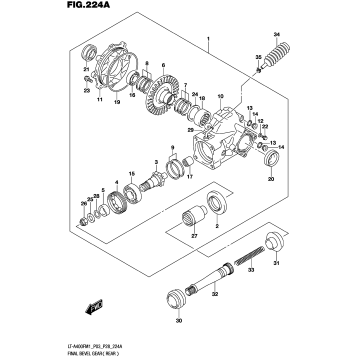 FINAL BEVEL GEAR (REAR)