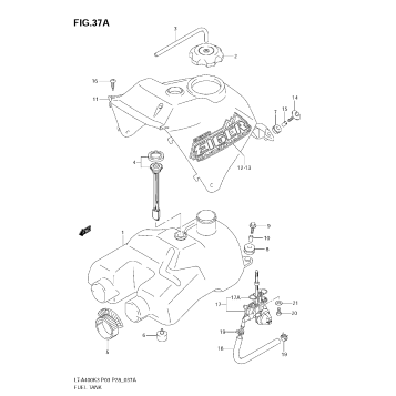 FUEL TANK (MODEL K4/K5/K6)