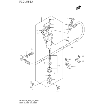 REAR MASTER CYLINDER