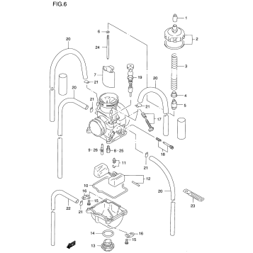 CARBURETOR (MODEL T/V)
