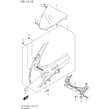 COWLING BODY (GSX-R750Z)