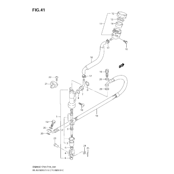 REAR MASTER CYLINDER