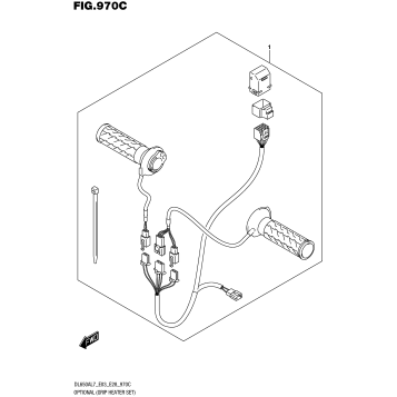 OPTIONAL (GRIP HEATER SET)