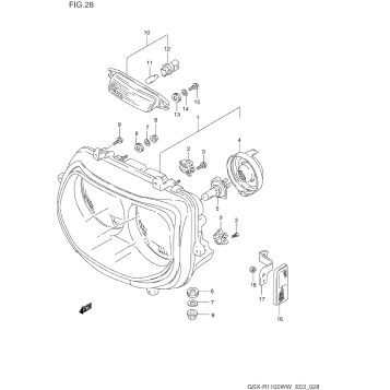 HEADLAMP (MODEL P/R)
