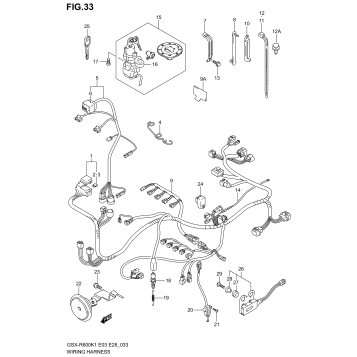 WIRING HARNESS (MODEL K1)