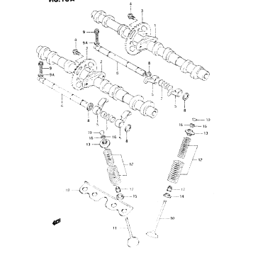 CAMSHAFT/VALVE(MODEL N/P/R/S/T)