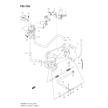 THROTTLE BODY FITTING (MODEL K7)