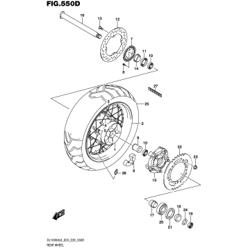 REAR WHEEL (DL1000XAL8 E03)