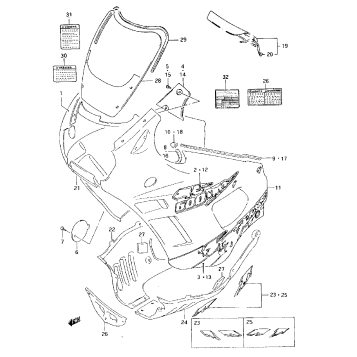 FRONT DAMPER (MODEL J)