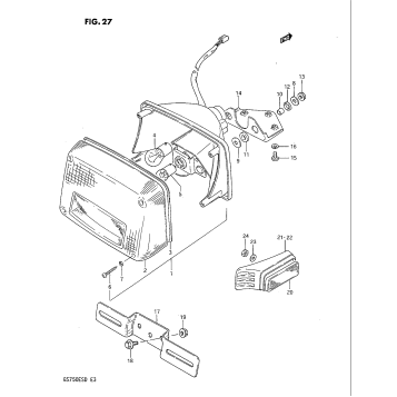 REAR COMBINATION LAMP