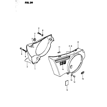 FRAME COVER (TS185T)