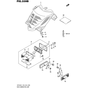REAR COMBINATION LAMP (VZR1800BZL7 E03)