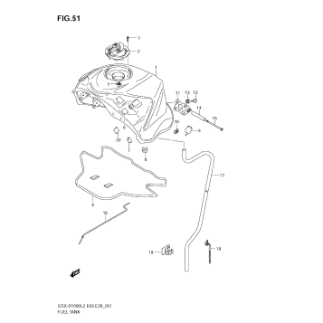 FUEL TANK (GSX-R1000 L2 E33)