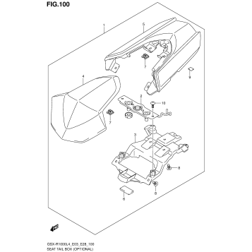 SEAT TAIL BOX (OPTIONAL)