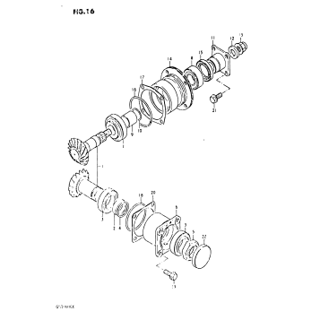 SECONDARY DRIVE GEAR