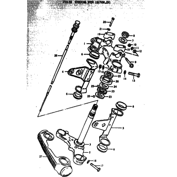 STEERING STEM (GS750N