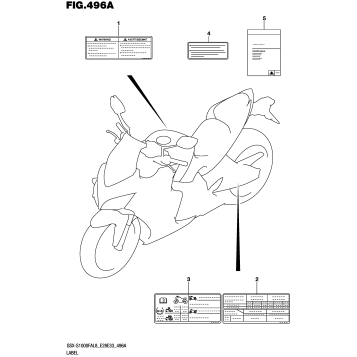 LABEL (GSX-S1000FAL8 E28)