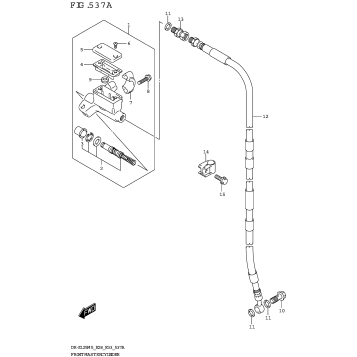 FRONT MASTER CYLINDER (DR-Z125L)