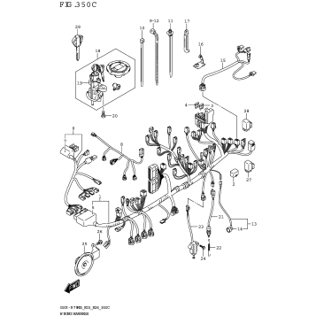 WIRING HARNESS (E33)